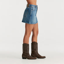 Load image into Gallery viewer, Wrangler Repair Mini Skirt - Deep Oasis
