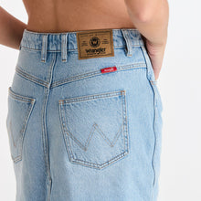 Load image into Gallery viewer, Wrangler Repair Mini Skirt - Blue Tour