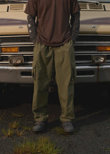 Load image into Gallery viewer, Afends Badlands Cargo Pant - Military