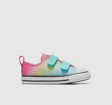 Load image into Gallery viewer, Chuck Taylor All Star Easy On Bright Ombre Toddler Low Top Triple Cyan