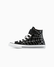 Load image into Gallery viewer, Converse Chuck Taylor All Star Spiderweb Junior High Top - Black