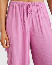 Load image into Gallery viewer, Billabong Beach Babe Cargo Pants  - Berry Pink