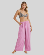 Load image into Gallery viewer, Billabong Beach Babe Cargo Pants  - Berry Pink