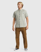 Load image into Gallery viewer, Billabong Sundays Jacquard Short Sleeve Shirt - Taupe