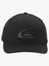 Load image into Gallery viewer, Quiksilver Mountain and Wave Flexfit Cap - Black/Black