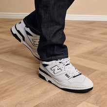 Load image into Gallery viewer, New Balance 550 Shoe - White With Black