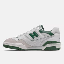 Load image into Gallery viewer, New Balance 550 Shoe - White With Team Forest Green