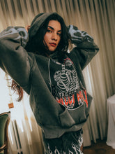 Load image into Gallery viewer, Billy Bones Club Punk Lover's Hoodie - Washed Black