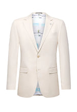 Load image into Gallery viewer, Savile Row Abram Pure Linen Jacket -Ecru