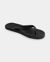 Load image into Gallery viewer, Quiksilver Makua Core Thongs - Black