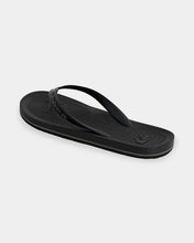Load image into Gallery viewer, Quiksilver Makua Core Thongs - Black