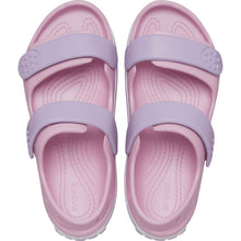 Load image into Gallery viewer, Crocs Crocband Cruiser Sandal Kids (C11-J3) - Ballerina/Lavender