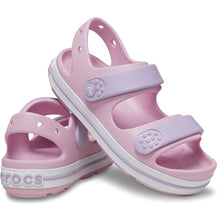 Load image into Gallery viewer, Crocs Crocband Cruiser Sandal Kids (C11-J3) - Ballerina/Lavender