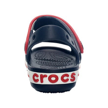 Load image into Gallery viewer, Crocs Crocband Cruiser Sandal Kids (C11-J2) - Navy/Varisty Red