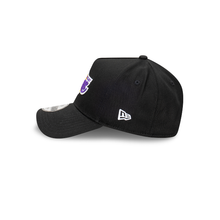 Load image into Gallery viewer, New Era 940 AFRAME Los Angeles Lakers Hat - Black