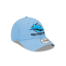 Load image into Gallery viewer, New Era Cronulla Sutherland Sharks Official Team Colours 9FORTY Cloth Strap - Blue