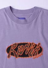 Load image into Gallery viewer, Rivvia Projects Oval Graf Relaxed Fit T-Shirt - Washed Purple