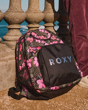 Load image into Gallery viewer, Roxy Shadow Swell Printed Backpack - Anthracite Fearless Floral