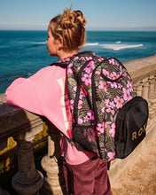 Load image into Gallery viewer, Roxy Shadow Swell Printed Backpack - Anthracite Fearless Floral