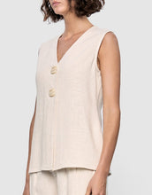 Load image into Gallery viewer, Staple The Label Piper Tunic Vest - Natural