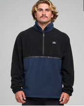 Load image into Gallery viewer, The Mad Hueys Tidal Quarter Zip - Navy