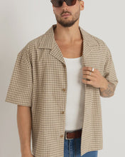 Load image into Gallery viewer, Rhythm Jeremy Check S/S Shirt - Ochre