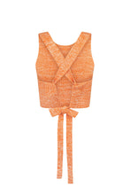 Load image into Gallery viewer, Arnhem Resort Koa Knit Top in Papaya