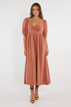 Load image into Gallery viewer, Girl and the Sun Paloma Midi Dress - Rosewood