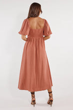 Load image into Gallery viewer, Girl and the Sun Paloma Midi Dress - Rosewood