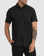 Load image into Gallery viewer, RVCA That'll Do Stretch S/S Shirt - Black