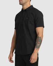 Load image into Gallery viewer, RVCA That'll Do Stretch S/S Shirt - Black