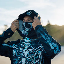 Load image into Gallery viewer, The Mad Hueys Parallel Hueys Twill Snapback - Black