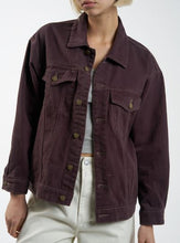 Load image into Gallery viewer, Thrills Madi Jacket - Chocolate Plum