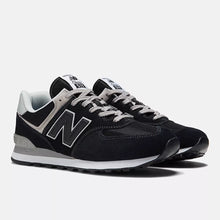 Load image into Gallery viewer, New Balance 574 Shoe - Black with White