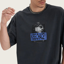 Load image into Gallery viewer, Kiss Chacey Moonlit Heavy Tee - Pigment Vulcan