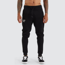 Load image into Gallery viewer, Nena & Pasadena Gambit Slim Trackpant - Jet Black