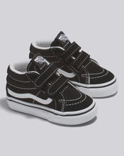 Load image into Gallery viewer, Vans Sk8 Mid Reissue V Children's Shoe - Black/True White