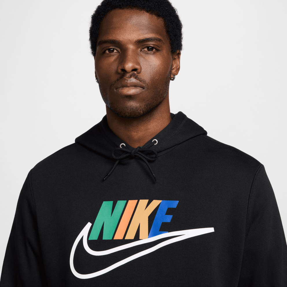 nike block futura logo hoodie