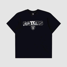 Load image into Gallery viewer, Majestic Raiders Camo Logo Tee - Faded Black