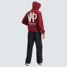 Load image into Gallery viewer, Nena & Pasadena Pursuits Heavy Box Fit Hooded Sweater - Cabernet