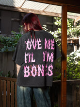 Load image into Gallery viewer, Billy Bones Club Love Me Till I'm Bones Tee - Vintage Black
