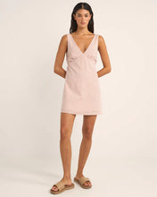 Load image into Gallery viewer, Rhythm Lola Check Mini Dress - Dusty Pink