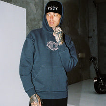 Load image into Gallery viewer, Kiss Chacey Riftbone Heavy Hoodie - Pigment Asphalt