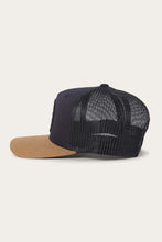 Load image into Gallery viewer, Ringers Western Signature Bull Trucker Cap - Dark Navy/Clay