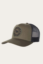 Load image into Gallery viewer, Ringers Western Signature Bull Trucker Cap - Army W/ Army & Black Patch