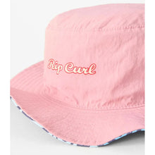 Load image into Gallery viewer, Rip Curl Mixed Revo UPF Bucket Hat - Light Pink