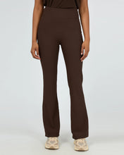 Load image into Gallery viewer, All About Eve Active Rib Flare Legging - Brown