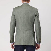 Load image into Gallery viewer, Savile Row Wool/Linen Blazer - Green