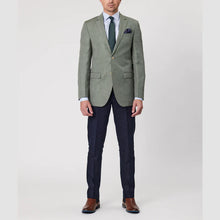 Load image into Gallery viewer, Savile Row Wool/Linen Blazer - Green