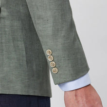 Load image into Gallery viewer, Savile Row Wool/Linen Blazer - Green
